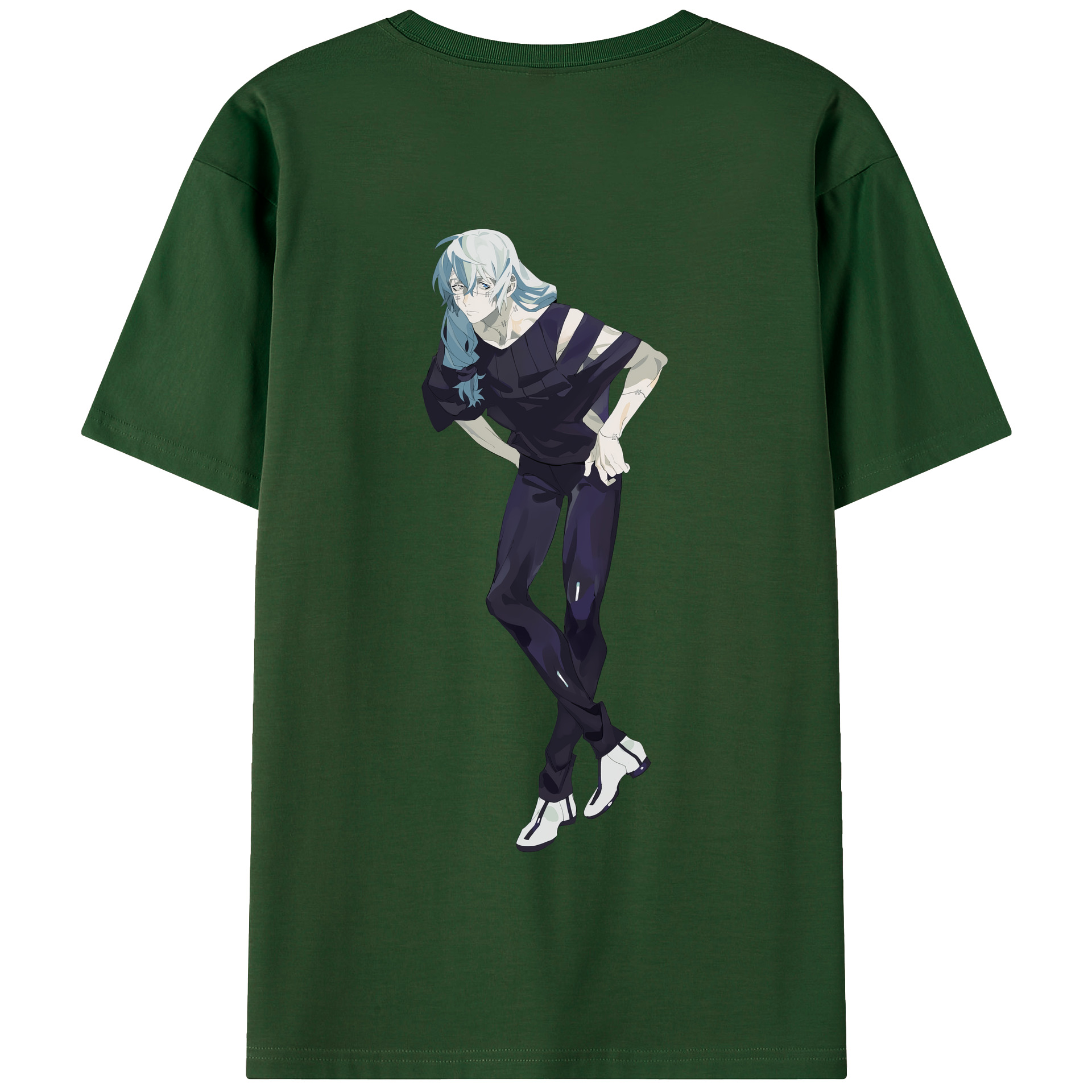 （画像用） 呪術廻戦 Jujutsu Kaisen 綿100％半袖Tシャツ（背面プリント）